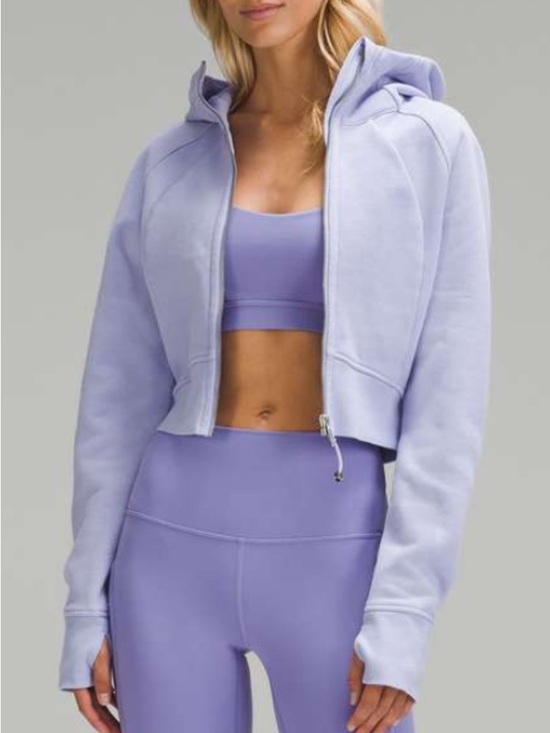 lululemon athletica Sweaters - Lululemon cropped scuba hoodie